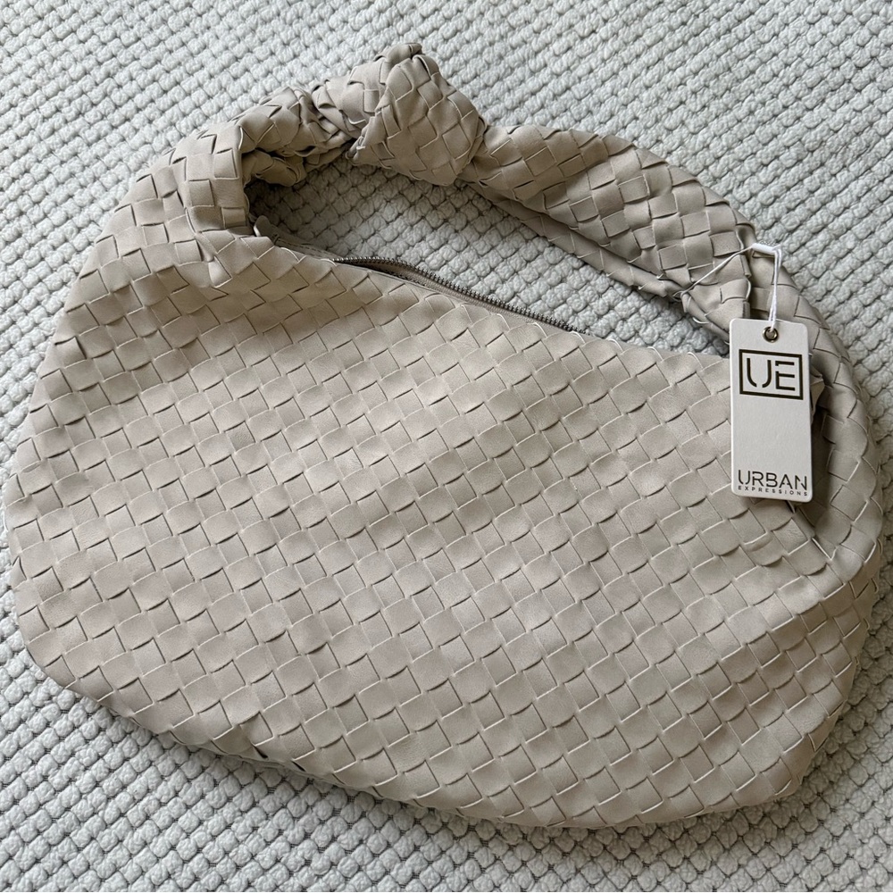 Urban Woven Hobo Bag